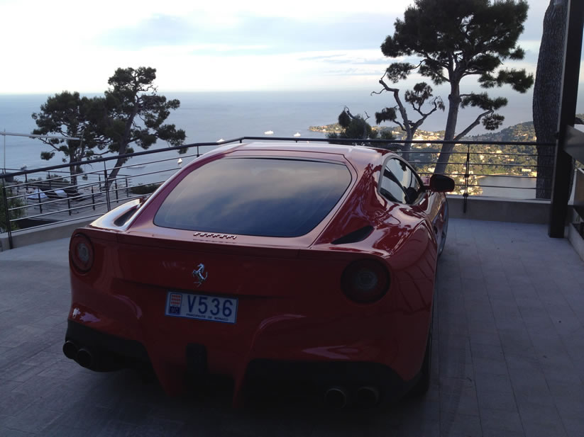 Rent Ferrari F12 in Saint Jean Cap Ferrat